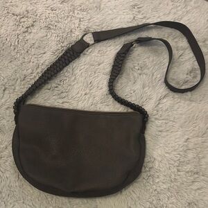 Elegant Dark Brown Women's Shoulder Bag